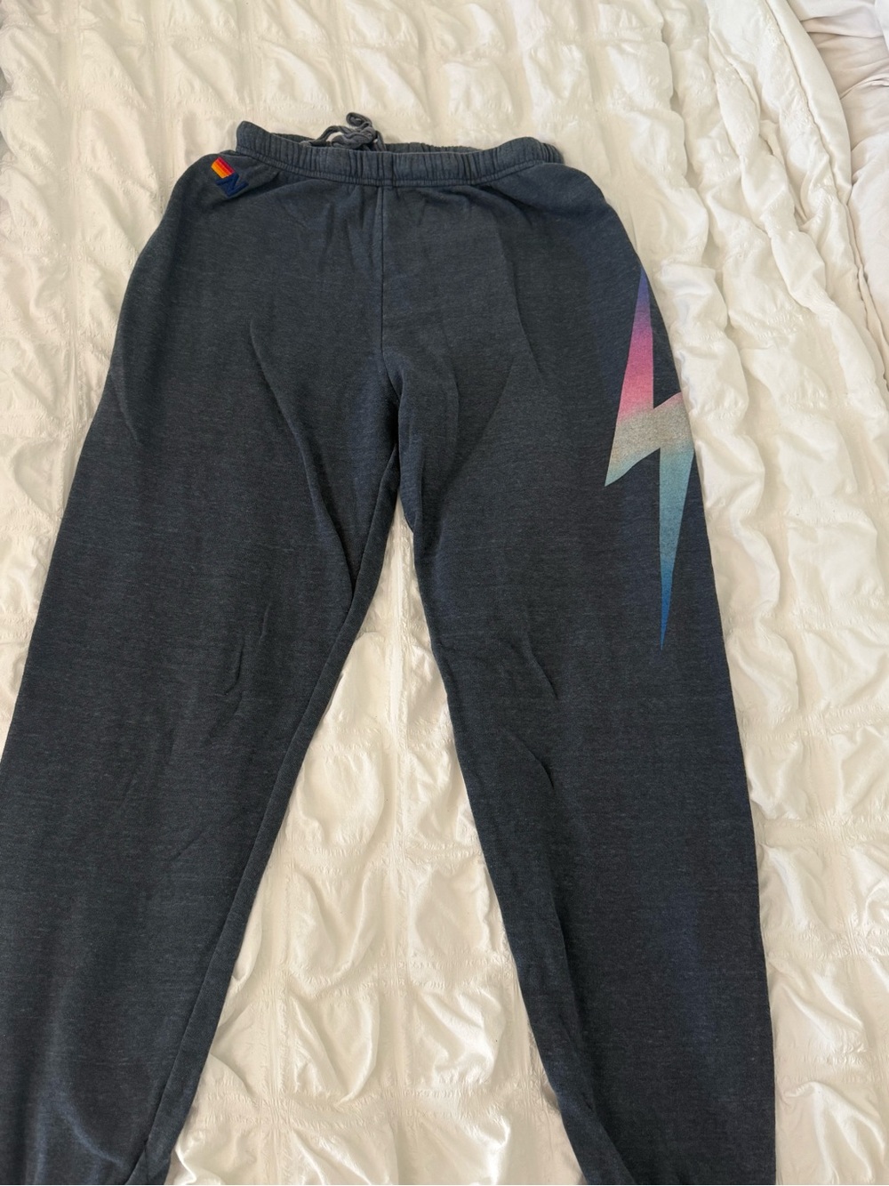 Aviator Nation Gradient Bolt Jogger Pants
